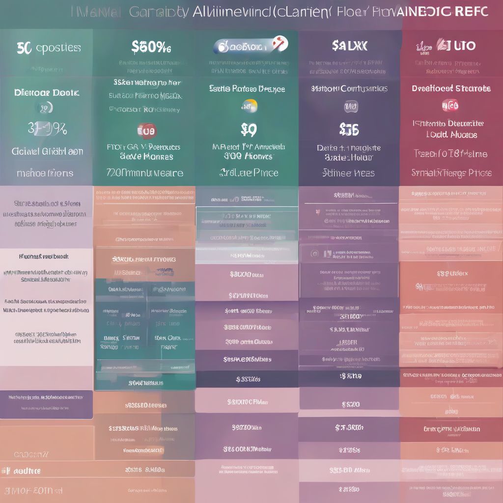 Phone plan comparison chart